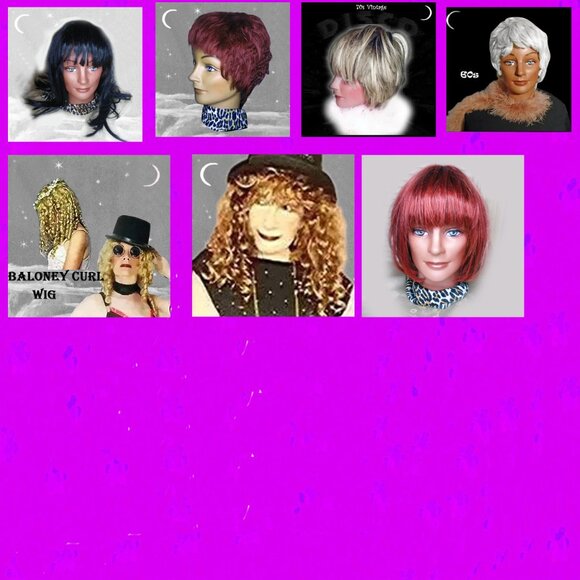 Red Hair Wig, Classic Bob for 50s Looks and 60s 70s 80s etc Styles - Picture 12 of 15